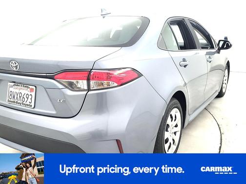 Blue 2021 Toyota Corolla LE