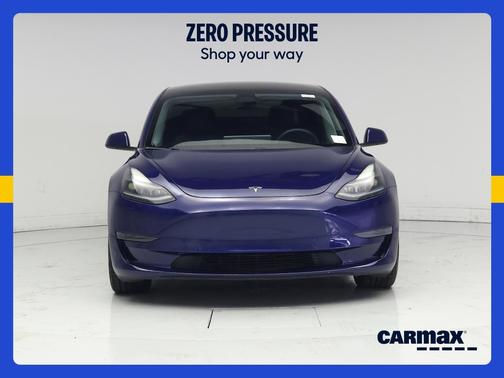 Blue 2021 Tesla Model 3 Standard Range Plus