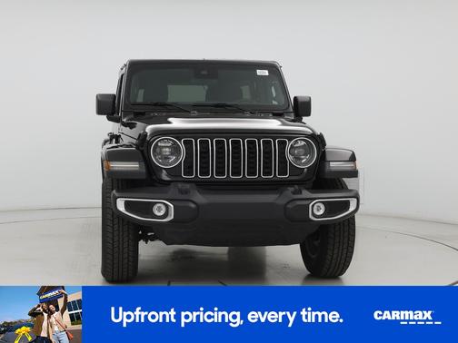 Black 2025 Jeep Wrangler Sahara