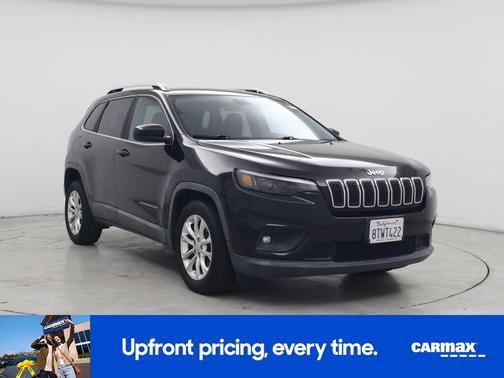 Black 2019 Jeep Cherokee Latitude