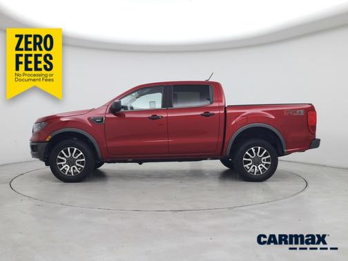 Red 2020 Ford Ranger XLT