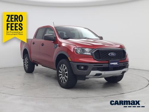 Red 2020 Ford Ranger XLT