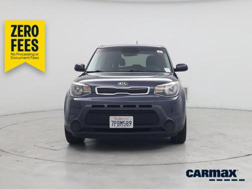 Blue 2015 Kia Soul +