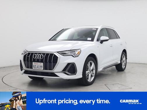 White 2022 Audi Q3 S-Line Premium Plus