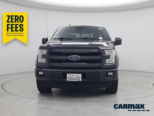 Gray 2016 Ford F-150 Lariat