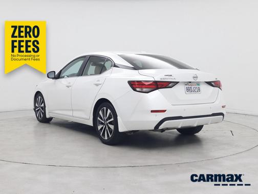 White 2020 Nissan Sentra SV