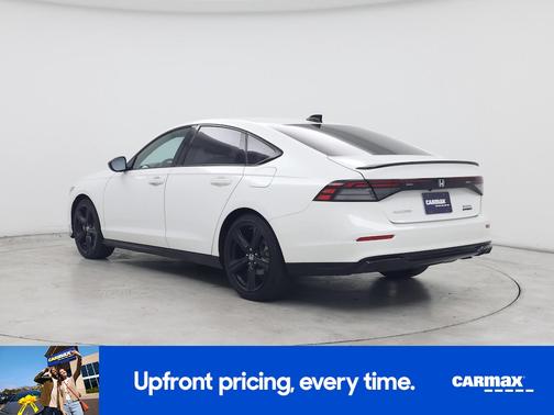 White 2023 Honda Accord Hybrid Sport-L