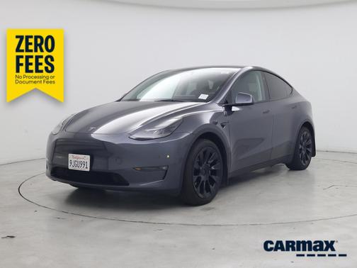 Gray 2023 Tesla Model Y Long Range