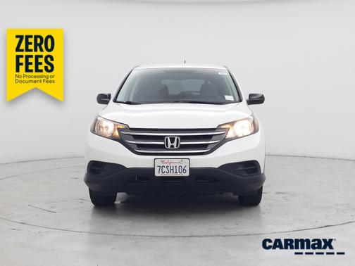 White 2014 Honda CR-V LX