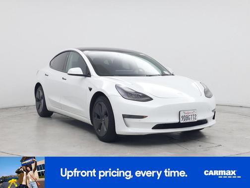 White 2022 Tesla Model 3 Long Range