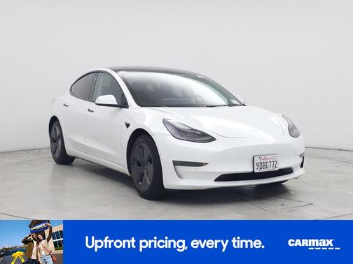 White 2022 Tesla Model 3 Long Range