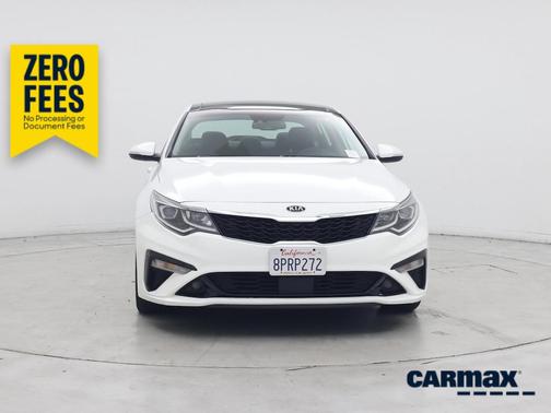White 2020 Kia Optima EX Premium