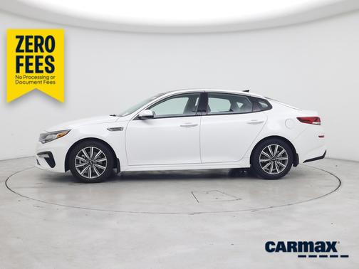 White 2020 Kia Optima EX Premium