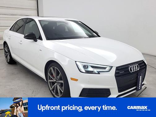 White 2018 Audi A4 Premium Plus