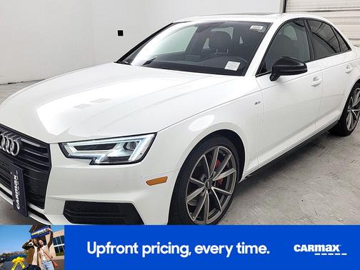White 2018 Audi A4 Premium Plus