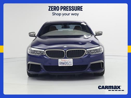 Blue 2020 BMW M550 I xDrive