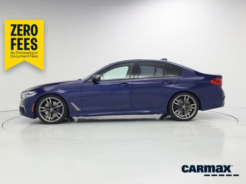 Blue 2020 BMW M550 I xDrive