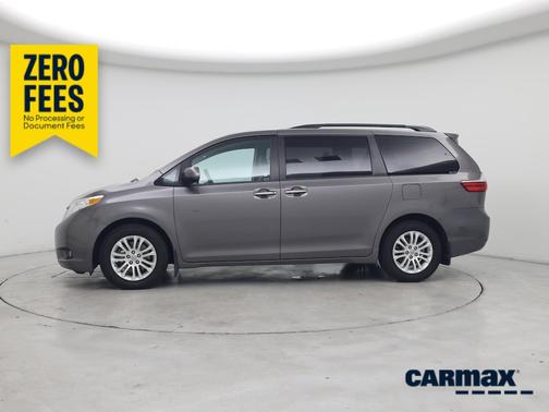 Gray 2017 Toyota Sienna XLE