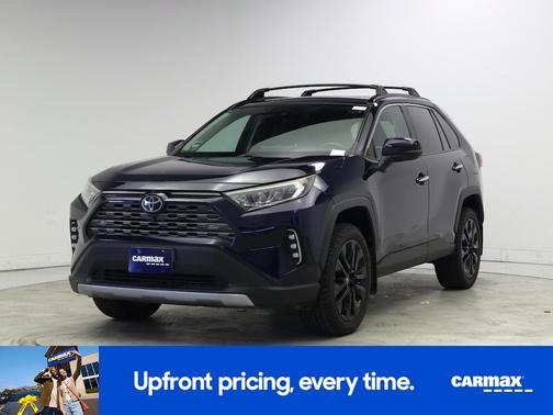 Blue 2021 Toyota RAV4 Limited