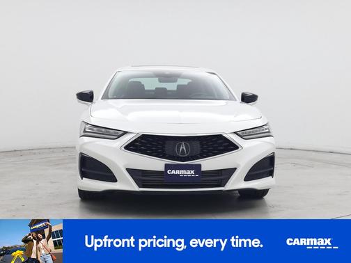 White 2021 Acura TLX Technology