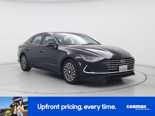 Black 2023 Hyundai SONATA Hybrid SEL