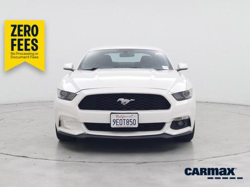 White 2017 Ford Mustang Ecoboost