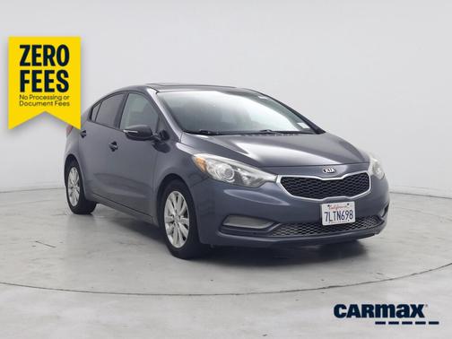 Blue 2015 Kia Forte LX