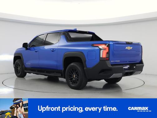 Blue 2025 Chevrolet Silverado EV Extended Range LT