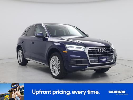 Blue 2018 Audi Q5 Premium Plus