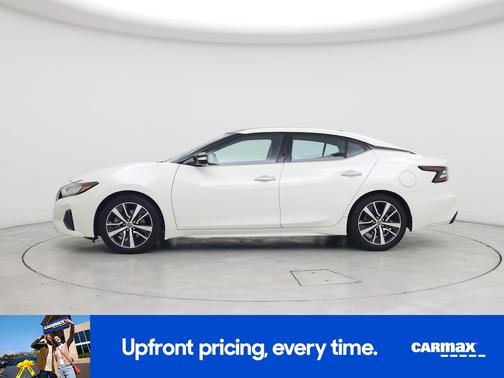 White 2019 Nissan Maxima SL