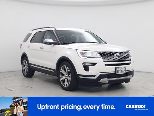 Pearl 2018 Ford Explorer Platinum