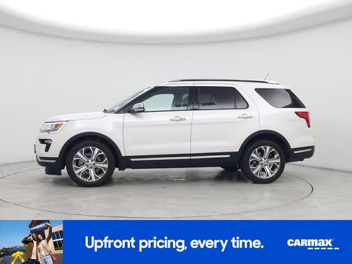 Pearl 2018 Ford Explorer Platinum