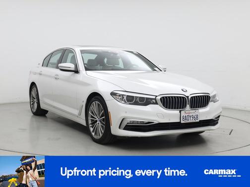 White 2018 BMW 530e iPerformance