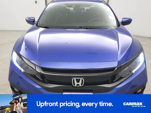 Blue 2019 Honda Civic Sport
