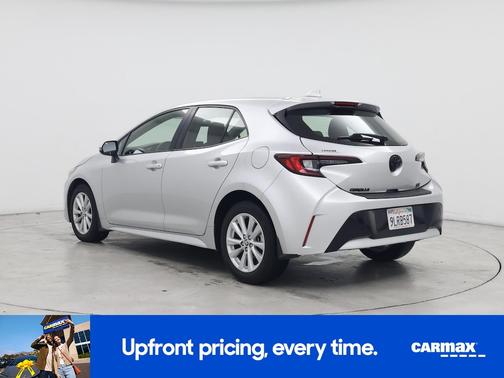 Silver 2024 Toyota Corolla Hatchback SE