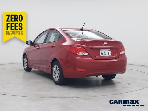 Red 2016 Hyundai Accent SE