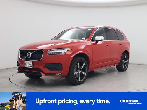 Red 2018 Volvo XC90 T6 R-Design