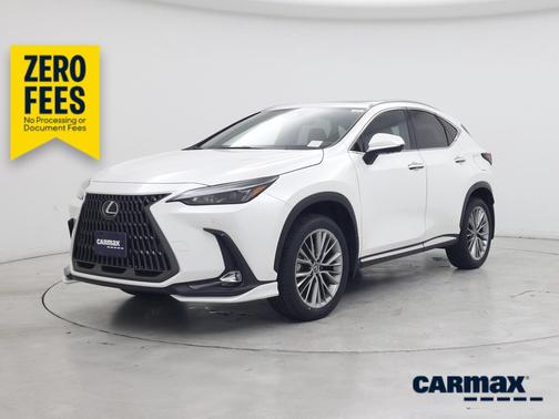 White 2022 Lexus NX 350h Luxury