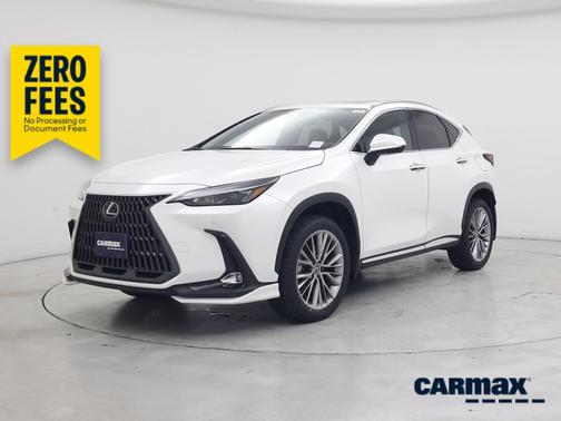 White 2022 Lexus NX 350h Luxury