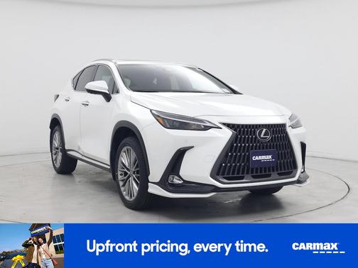 White 2022 Lexus NX 350h Luxury