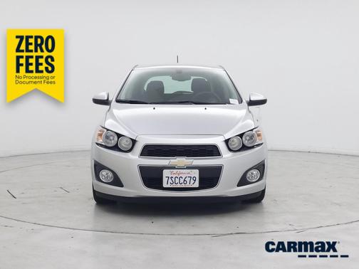 Silver 2015 Chevrolet Sonic LT