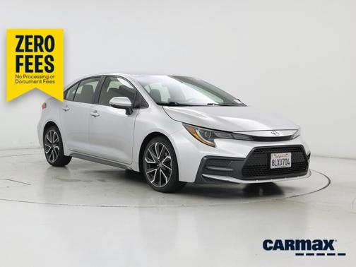Silver 2020 Toyota Corolla SE