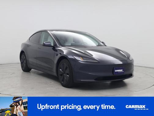 Gray 2025 Tesla Model 3 Long Range