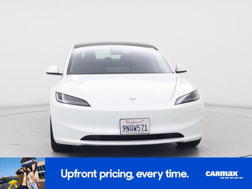 White 2024 Tesla Model 3 Long Range