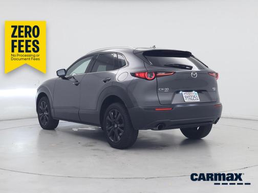 Gray 2022 Mazda CX-30 Turbo Premium