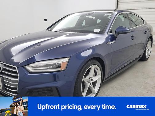 Blue 2018 Audi A5 Premium