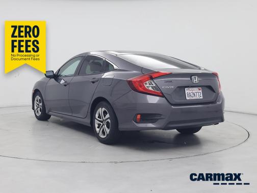 Gray 2017 Honda Civic LX