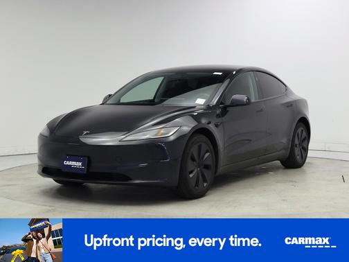 Gray 2025 Tesla Model 3 Long Range