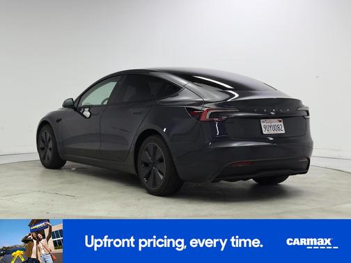 Gray 2025 Tesla Model 3 Long Range