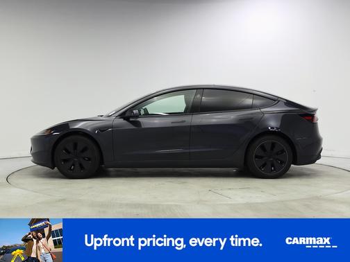 Gray 2025 Tesla Model 3 Long Range